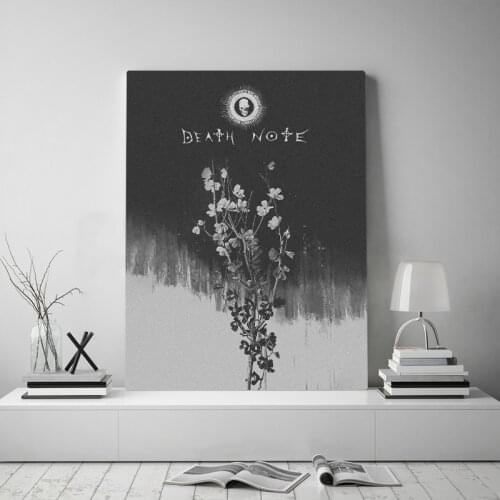 Death Note Light Yagami L anime Canvas poster Painting wall Art decor Living room Bedroom Study Home Decoration Prints