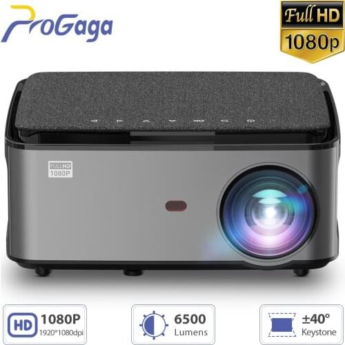 ProGaga GA828 RD828 Full HD Projector WIFI Multiscreen Phone Projetor Native 1920x1080P Smart Beamer 3DHome Theater Video Cinema