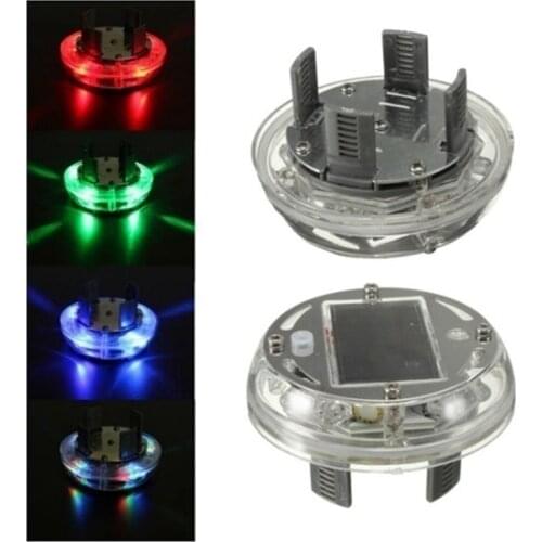 Universal Colorful Car Tire Wheel Lights Solar Car Tire Decoration Lights LED Tire Lights Colorful Wheel Lights