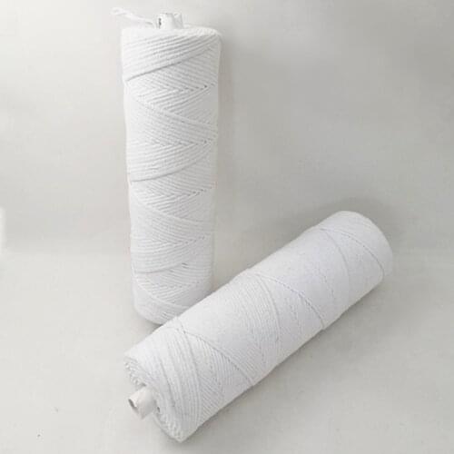 1pc Cotton Square Braid Candle Wicks 2cm Width Wick Core Candle Making Supplies 100m Candle Accessories