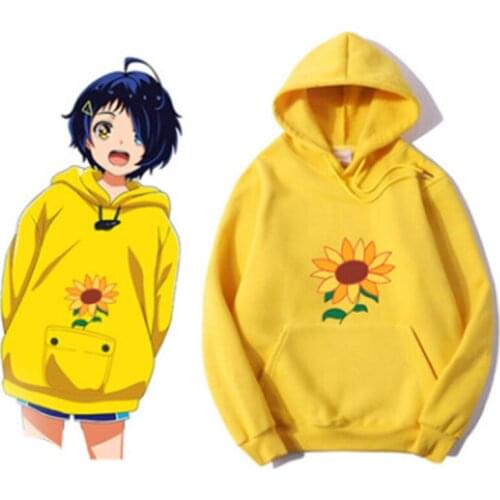 Anime WONDER EGG PRIORITY Cosplay Costume Ohto Ai Pullover Halloween Women Hoodies