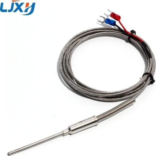 LJXH 3x50/100/150/200mm Probe Sensor K-Type Thermocouple Temperature Sensors 0~1100C