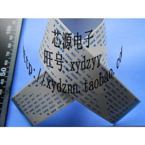 FFC 1.0pitch 11pin 200mm long type A Flexible Flat Cable For TTL LCD DVD Computer Printer AWM 80C 60V VW-1V