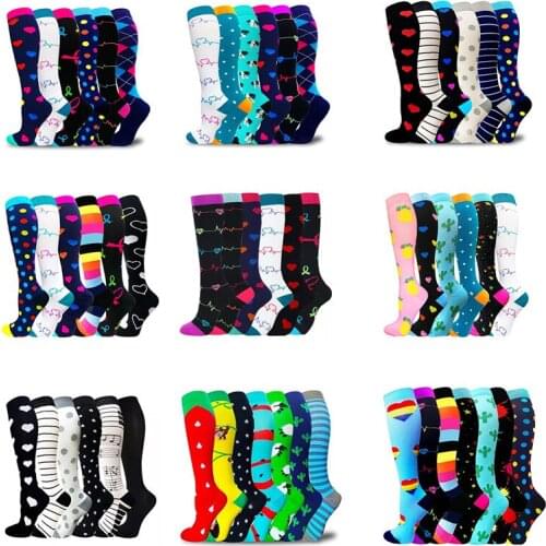 Compression Stockings Socks Boots Socks Men Women Best Graduated Nurses For Edema Diabetes Varicose Veins Knee High Stockings