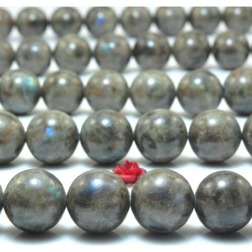 Natural Rainbow Feldspar Jasper Smooth Round Loose Beads Wholesale Gemstone Semi Precious Stone Bracelet Necklace Jewelry Making