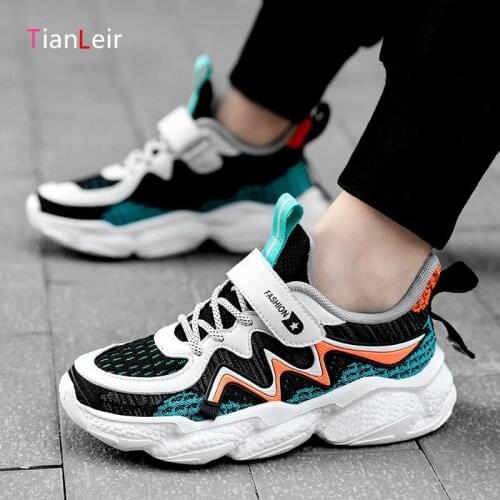 New 2021 Children Sneakers High Quallty Running Sports Shoes For Boys Summer Fashion Breathable Kids Shoes Girls Basket Enfant