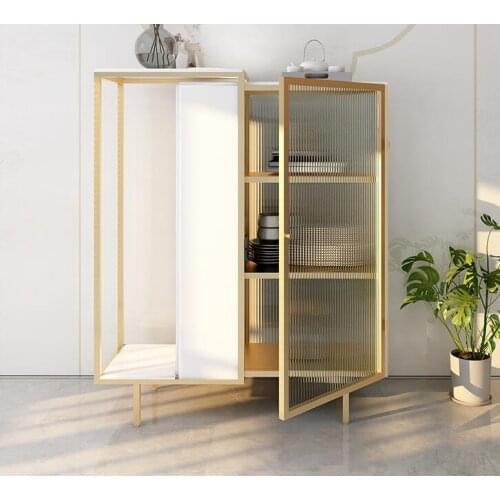 Dining side cabinet decoration cabinet living room Changhong glass cabinet porch cabinet household wall lockers