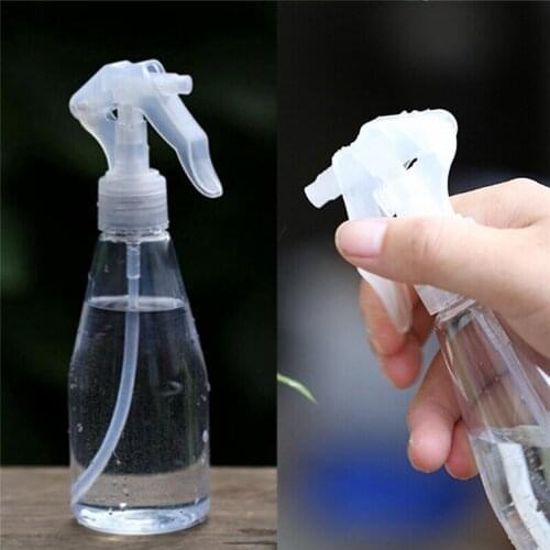 200 ml Plastic Cleaning Hand Trigger Spray Bottle Empty Garden Water Clear