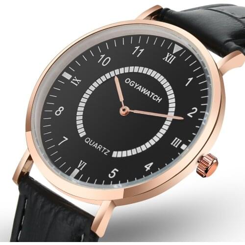 Relogio Masculino Men Watch Top Brand Luxury Ultra-thin Wrist Watch Men Fashion Sport Mens Watch Leather Clock erkek kol saati