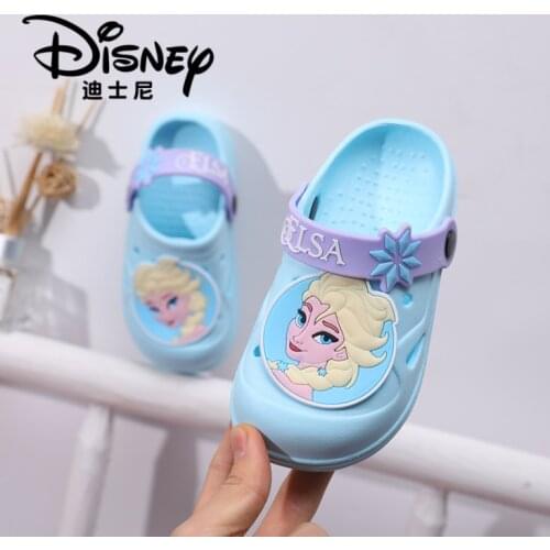 Disney Hot sale cartoon pattern children Sandals slippers boys girls summer shoes kids Cute Beach non-slip shoes baby slippers