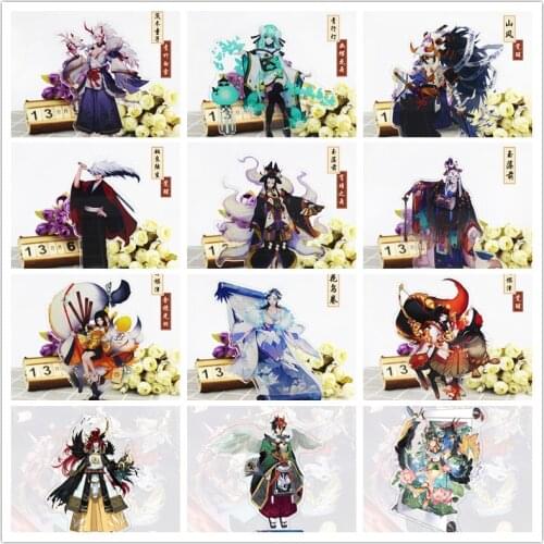 Section 1 Anime Onmyoji Acrylic Stand Figure Kagura Ibaraki Douji Decoration Collection Model Toy Gift