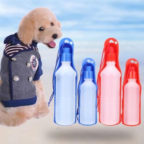 Outdoor Pet Puppy Bowl Foldable Dog Cat Drinking Water Feeder Dog Travel Water Bottle Pet Dispenser Portable