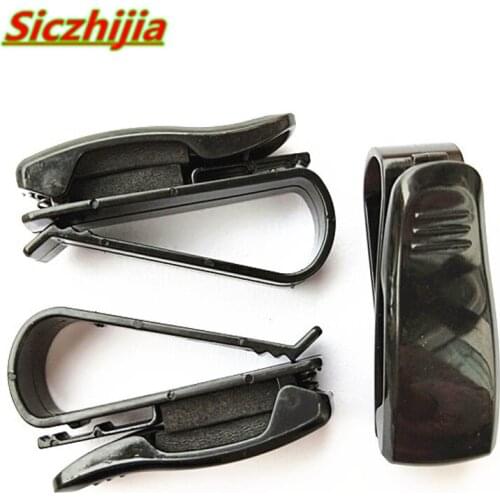 2018 new hot car sunshade glasses sunglasses receipt card holder for Peugeot 206 207 208 301 307 308 407 2008 3008 4008