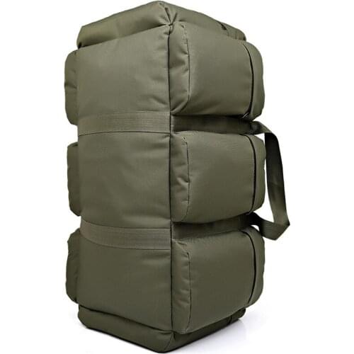 90L Large Capacity Outdoor Hiking Backpack Military Tactical Pack Camouflage Luggage Bag Waterproof Travel Bag