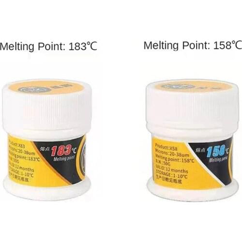 XG Middle Layer Low Temperature 158℃ Chip 183℃ Lead-Free Solder Paste Suitable For Motherboard Middle Layer And Chip Repair