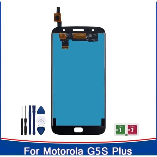 5.5" NEW LCD Display For Motorola MOTO G5S Plus XT1802 XT1803 XT1805 XT1086 LCD Display Touch Screen Digitizer Assembly Repair