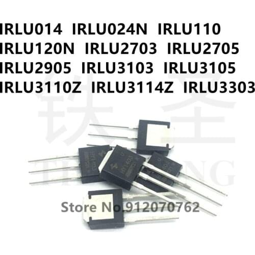 10PCS/LOT IRLU014 IRLU024N IRLU110 IRLU120N IRLU2703 IRLU2705 IRLU2905 IRLU3103 IRLU3105 IRLU3110Z IRLU3114Z IRLU3303 TO-251