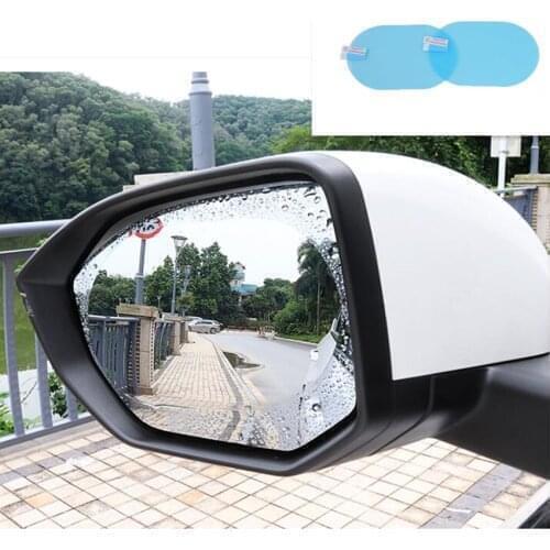 2 Pcs Car Rearview Mirror Waterproof Protective Film For Suzuki Swift SX4 Mitsubishi ASX Lancer Outlander Pajero Hyundai Solaris