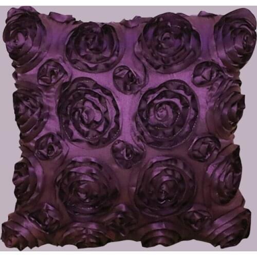 40*40cm Rose Cushion Cover Fancy Wedding Gift Pillow Covers Decor Decorative Sofa Pillows Pillowcase For Home Three-dimensional