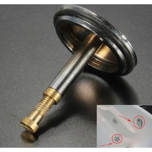 44mm Bathtub Chock Plug Adjustable Replacement Pop Up Basin Sink Component