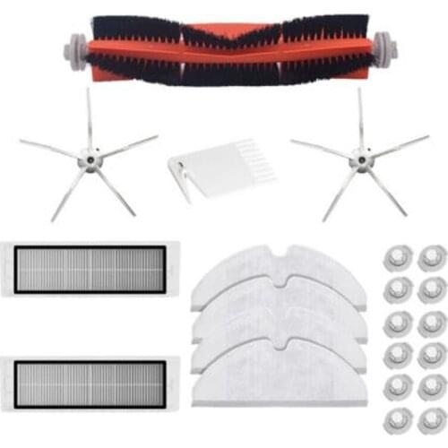 Promotion!Main Brush White Side Brush Filter for Xiaomi Roborock S6 S5 MAX S60 S65 S5 S50 Vacuum Parts Accessories