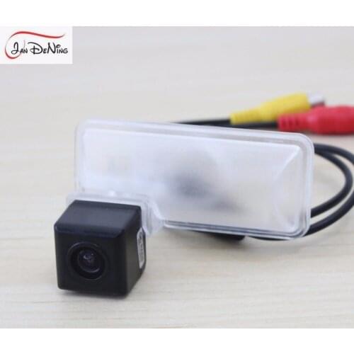 JanDeNing HD CCD Car Rear View Parking/Backup Reverse Camera/Waterproof License Plate Light OEM For Subaru Impreza 2011-2015