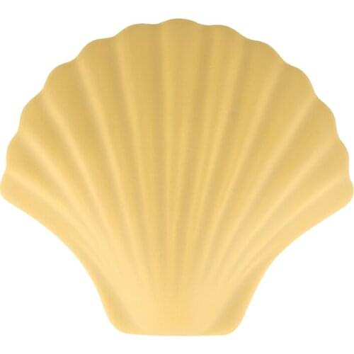 Morandi Color Shell Ceramic Jewelry Box Storage