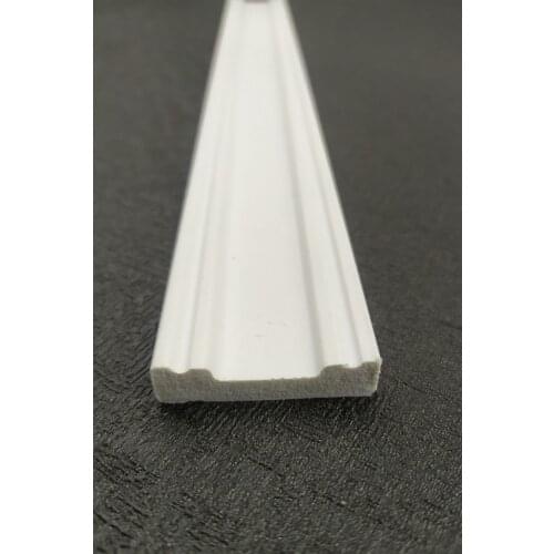 DECOGOLD PAINTABLE DECORATIVE POLYURETHANE WALL MOLDING 4 CM X 100 CM X 5 PIECES TOGETHER DF-4010