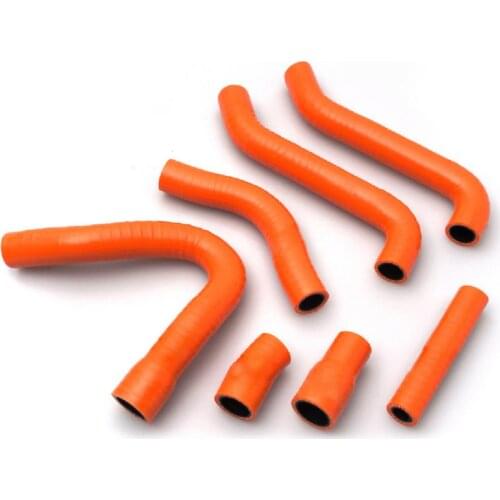 For KTM 250 300 380 EGS 1999 Motorcycle Silicone Radiator Coolant Tube Pipe Hose Kit