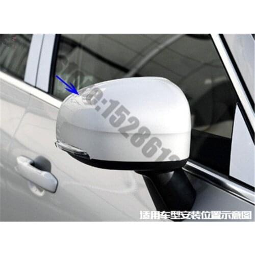 For Volvo XC60 2018~2021 ABS Chrome Rearview mirror cover Trim/Rearview mirror Decoration Car styling