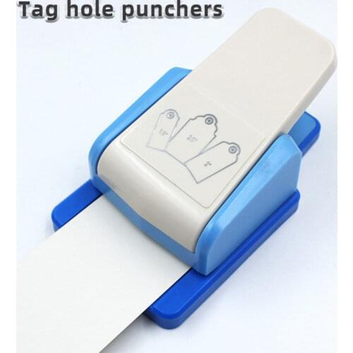 1.5/2/2.5inch Hole Punch Tag book mark Embossing Puncher for DIY scrapbooking craft perfurador diy puncher Punches