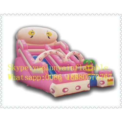 Factory direct Inflatable slide,Inflatable castle, Rainbow slide, KY-10