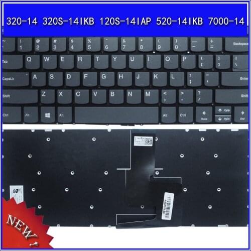 Laptop Keyboard for Lenovo 320-14 320S-14IKB 120S-14IAP 520-14IKB 7000-14 Notebook Replace US Keyboard