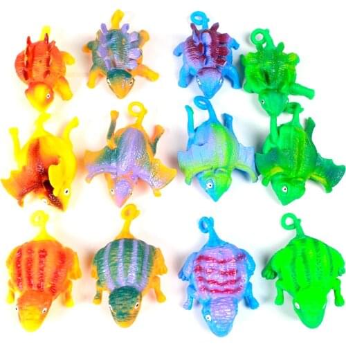 Creative Funny Inflatable Animal Venting Toy Blowing Dinosaur Ball Kids Toys Balloon Relaxing Anti Stress for Children Random