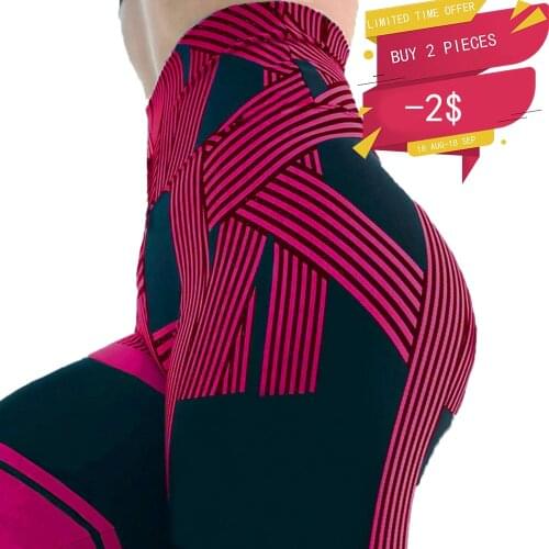 High Waist Women Leggings Push Up Leggings For Fitness Sports Running Tights Trousers Elasticity Yoga Pants Printed Leggings Gym