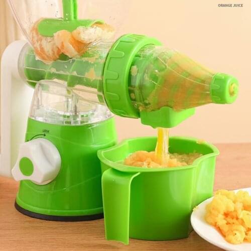 New Multifunction Portable DIY Manual Juicer Fruit Vegetable Squeezer Orange Citrus Juice Maker Blender Machine Kitchen Tools