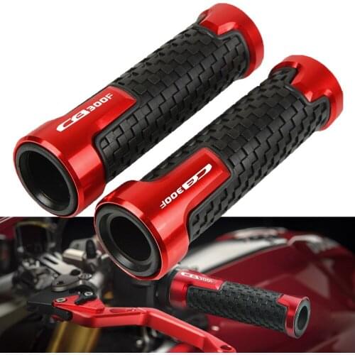 Motorcycle 7/8"22mm Anti-Slip Handle Bar Handlebar Hand Grips For HONDA CBR300R/CB300F/FA CBR 300R CB 300 F 2014-2018 2013 2012
