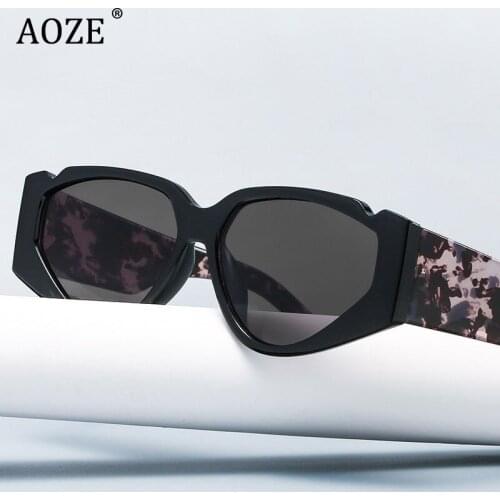 2021 NEW Leopard print fashion modern women square oversized retro sunglasses unisex ins Cool popular brand design sunglasses