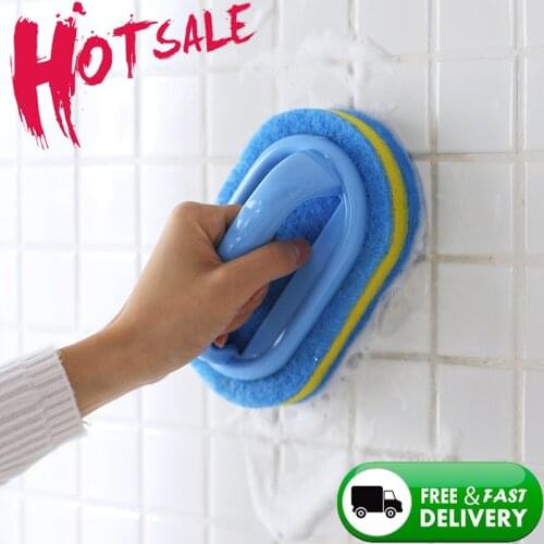 Wholesale Cleaning Brush Strong Decontamination Bath Brush Sponge Eraser Cleaner Sponges For Kitchen Bathroom Cleaning Tools