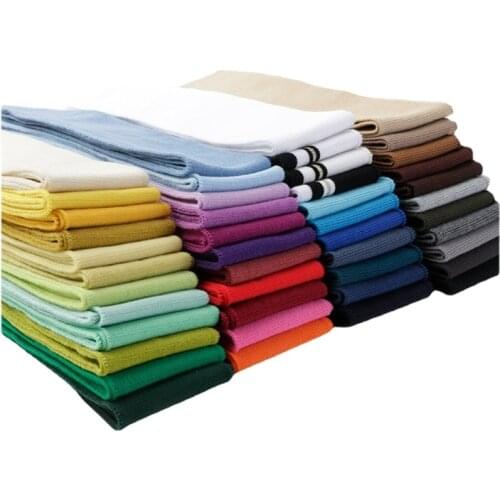 Width 2'' Yellow Series Practical Single Layer Elastic Knitted Fabric By The Yard For Clothes Trousers Accessories Material