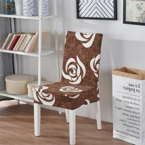 Printed chair cover Clearance elastic chair cover One piece for Living Room