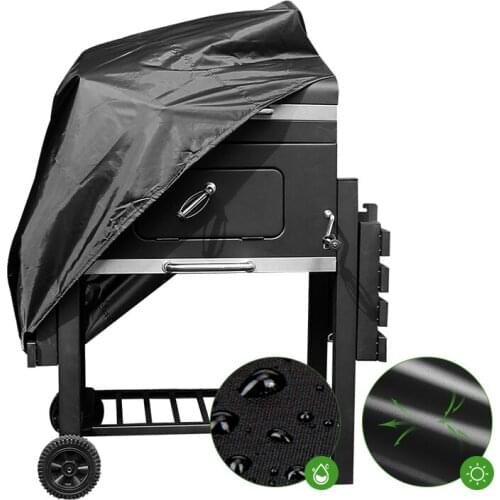 BBQ Grill Barbeque Cover Outdoor Rain For Gas Charcoal Electric Portable Waterproof Barbeque Cover Home Supplies bbq accessories
