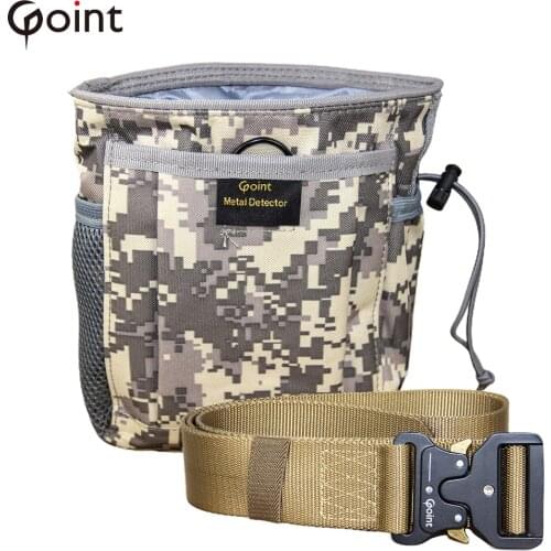 Pinpointing Metal Detecting Find Bag Multi-purpose Digger Tools Bag for PinPointer Detector Waist Pack Mule Pouch
