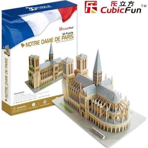 Cubic Fun 3D Puzzle 3 Dimensional Jigsaw