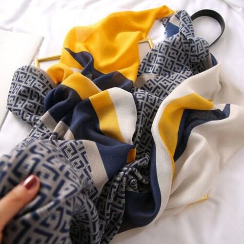 Ladies Spain Fashion Aztec Geometric Fringe Viscose Shawl Scarf Autumn Winter Muffler Headband Foulard Sjaal Wrap Hijab Snood