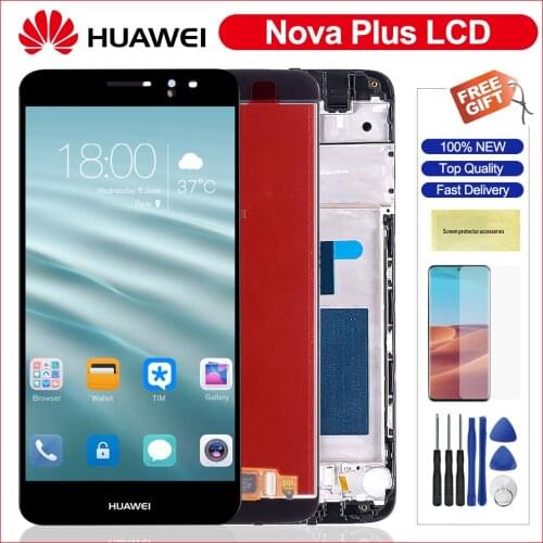 5.5" Lcd For Huawei Nova Plus LCD Display Touch Screen Panel Digitizer Assembly Replacement For Huawei Nova Plus Lcd Screen