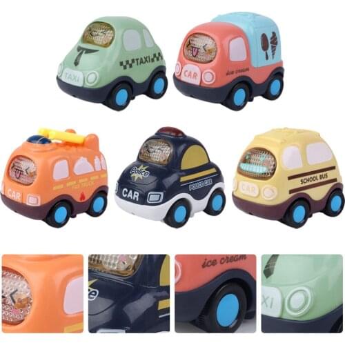 5pcs Car Interesting Car Toys Boys Girls Small Inertia Car Playthings