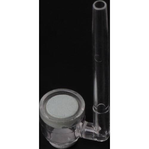 Aquarium CO2 System Bubble Diffuser U Shaped Atomizer Arcylic Tube with Suction Fish Tank Air Bubble Disk