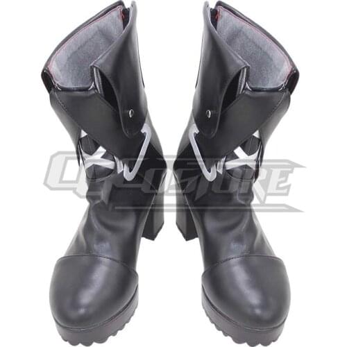 Anime Cosplay Shoes Boots Girls' Frontline Kel-Tec KSG Costume Hand-made Leather Christmas Halloween Free ship ACS-1165