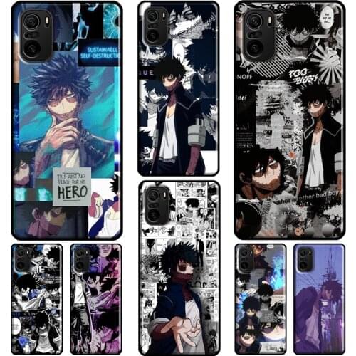 Dabi My Hero Academia Anime For Xiaomi Redmi Note 10 Pro 7 8 9 8T 9S Phone Case For Redmi 9 9A 9C 9T K40 6A 7A 8A